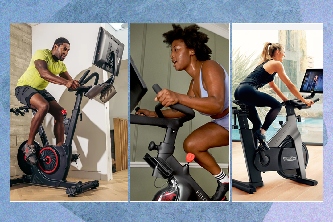 Spinning workouts at online home